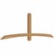 Ekena Millwork Bellingham Timber Gable Bracket, Western Red Cedar, 96"W x 32"H x 3 1/2"D x 3 1/2"F, 8/12 Pitch GBW096X32X0404BEL00SWR - alternate 2